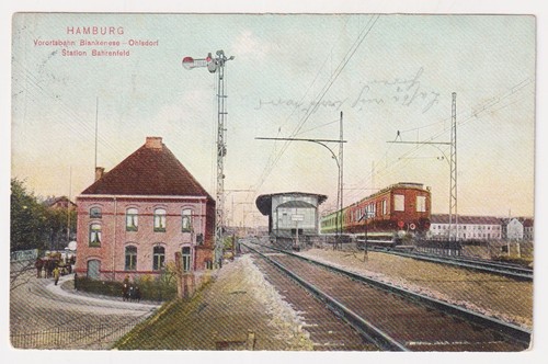 Hamburg bahnhof bahrenfeld - bahnhof,
