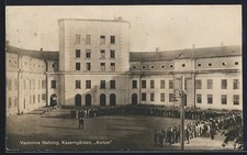 Vaxholm, Vaxholms fästning, Kaserngarden Korum, Ansichtskarte 