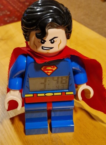Lego superman wecker figur - superman,