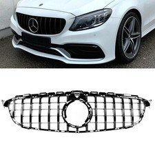 Kühlergrill Schwarz Glanz