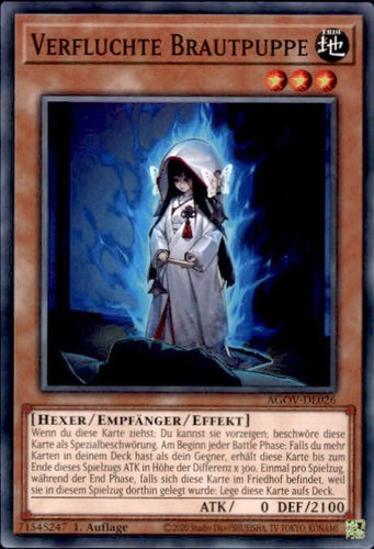 Yugioh agov de026 verfluchte - yugioh,