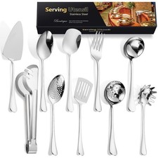 10 St. Servierbesteck Set