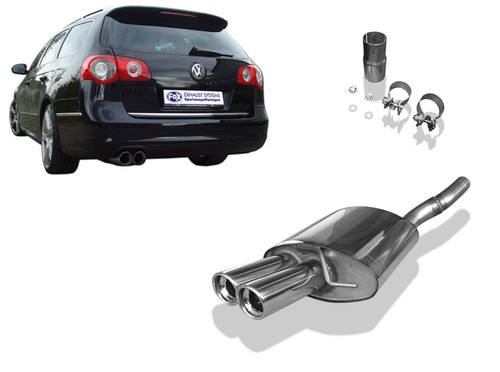 Fox sportauspuff passat 3c - vw,