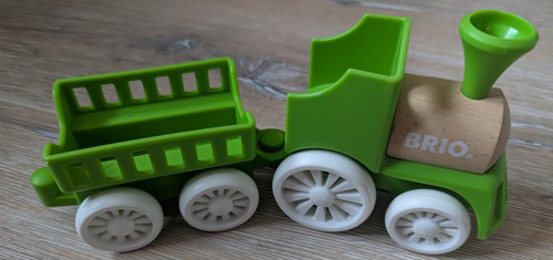 Brio eisenbahn mit anhänger - brio,