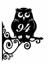 Wanddeko "Eule" als hübsche