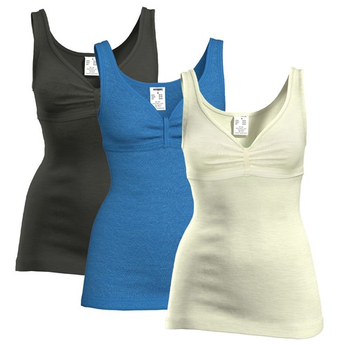 Hermko 4058080 damen hemd - damen, bh-hemd