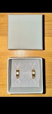 14K(585) Gold Creolen Ohrringe