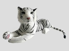 Weißer Tiger Plüschtier Insgesamt 82cm Wie Neu Stofftier Zum Sammeln 