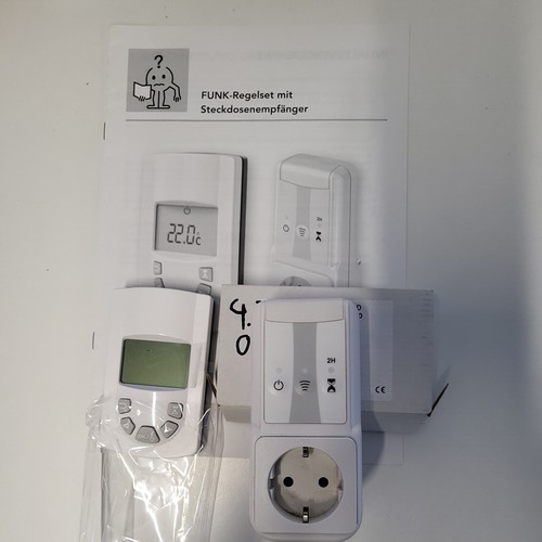 Funk steckdosen mit thermostat - mit,