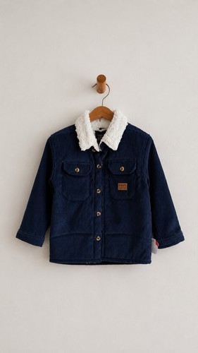 Baby jacke cord blau - jacke,