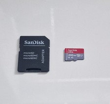 SanDisk Ultra 200GB MicroSDXC Speicherkarte + SD-Adapter