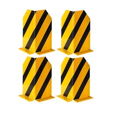 4x Anfahrschutz Kantenschutz Winkel Rammschutz Säulenschutz für Regal 30cm hoch