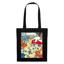 Die Schlümpfe Schlumpfdorf Schlumpfhausen Stoffbeutel