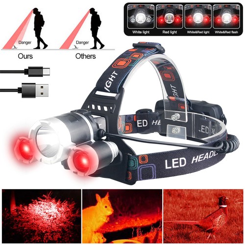 Rotlicht led stirnlampe - rotlicht,
