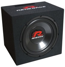 Renegade RXV1200 30cm Gehäuse-Subwoofer Bassreflex Box 500 Watt Max.