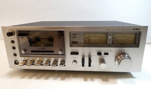 Aiwa 6400 cassette tape - aiwa, ad-6400