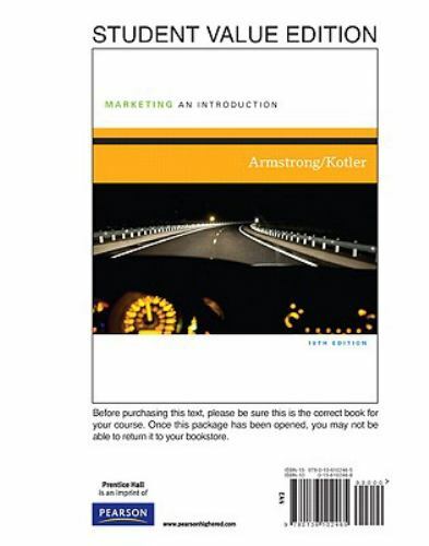Marketing introduction - an,