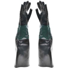 1 Paar Sandstrahlhandschuhe Strahlhandschuhe SBC Handschuhe 60cm -new-