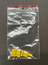 Bananenstecker-Querlochstecker- Kupplung 2,6mm 10Stück GELB gebraucht
