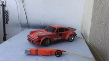 Porsche (Rot) mit Fernsteuerung und OVP für Bastler