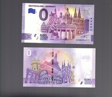 0 € schein Deutschland - Germany  Euroschein 5 Sterne Schein