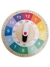 IKEA Lernuhr Holz Kinder