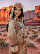 OOAK Indira, repaint, handmade