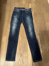 Jeans Damen Tommy HILFIGER, Gr. 26/32, blau, Nina Skinny