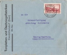 731006) Saargebiet Firmenblg. Tonplatten und Dachziegelfabrik Kleinblittersdorf 