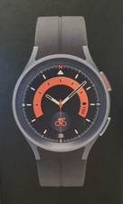 Samsung R920 Galaxy Watch5 Pro, 45mm, Black Titanium Bluetooth wie NEU und OVP