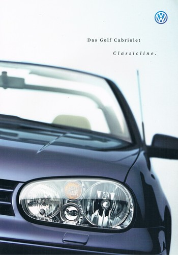 Prospekt das golf - prospekt, vw