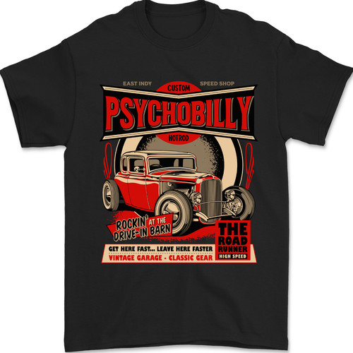 Psychobilly custom hot rod - psychobilly,