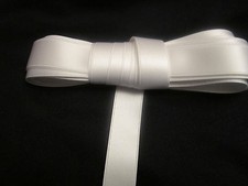 (0,92 € / m)    5  m  Satinband Farbe : Weiß  ca : 1,5 cm  Breit     (  Satin 2 