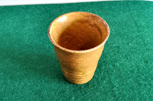 Japanische teebecher gelbbraun - japanische,
