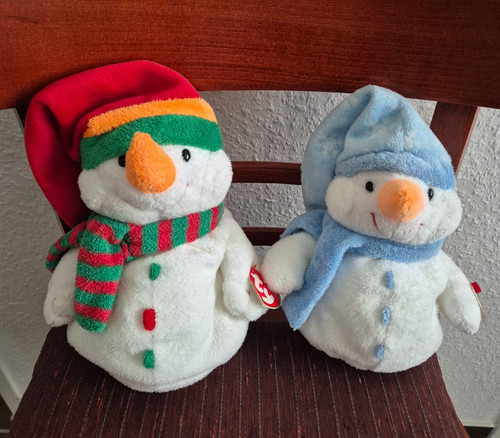 Pluffies schneemann 2x - schneemann,