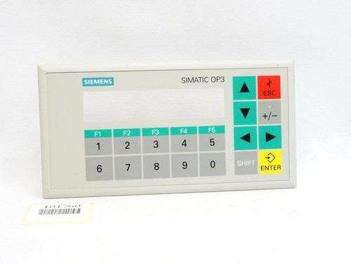 Siemens front op3 panel - siemens,