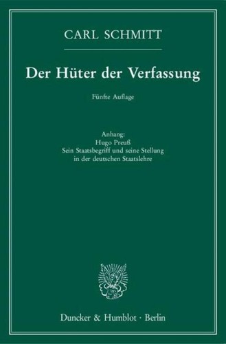 Der hüter - verfassung, carl
