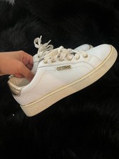 GUESS Sneaker Damen Weiß Gold