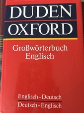 Duden Oxford Großwörterbuch Englisch