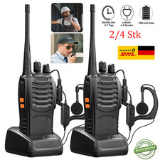 2/4x Walkie Talkie Handgerät