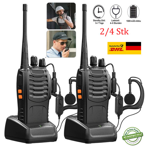 Walkie talkie handgerät - walkie,