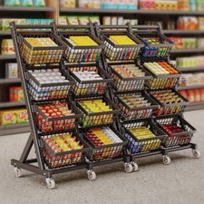 8er Gitterkorb Stapelkorb