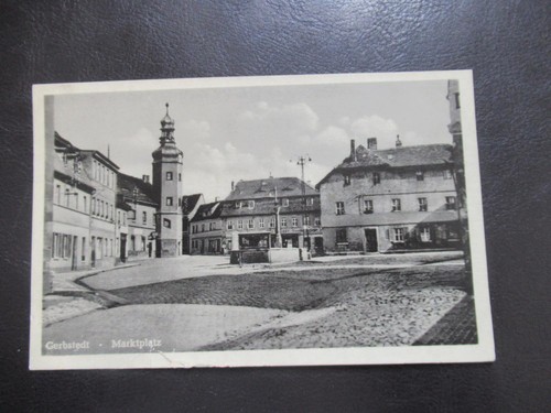 Gerbstedt marktplatz - ak, gerbstedt,marktplatz