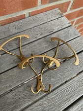 3 Messing Haken Wandhaken