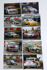 10 x Original-Foto DTM SIGNIERT Autogramm - Winkelhock,Heger,Stuck,Danner u. a.