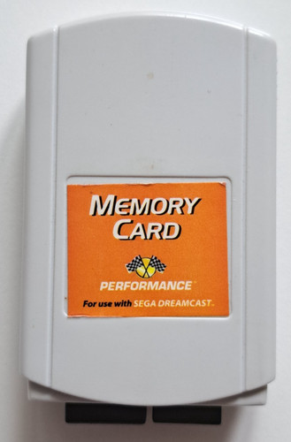 Sega dreamcast memory card - sega,