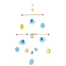 GOKI MOBILE MEIN KLEINER ELEFANT Größe:38x60cm SKANDINAVISCHER STIL HOLZ NEU