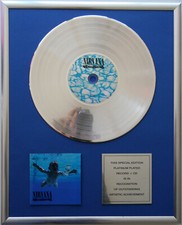 Nirvana nevermind cover - nevermind, +