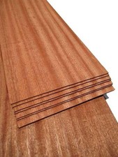 3mm Mahagoni dünnes Holz Holzfurnier 94x39-41cm 4 Blätter