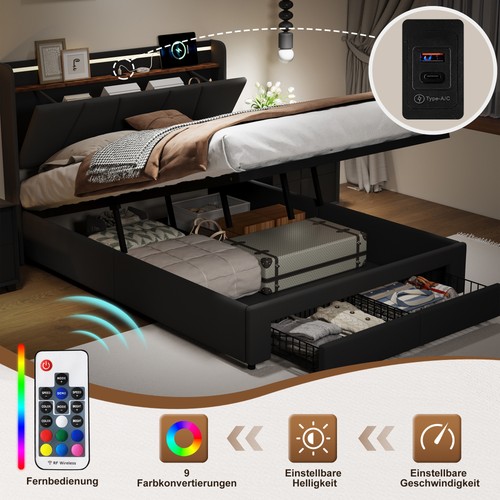 Boxspringbett 140x200 160x200